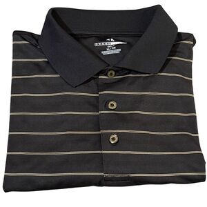 Grand Slam Men’s Striped Golf Polo- XL